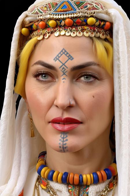 realistic photo, portrait of Madonna dressed as a hippie from 1970s, high detailed face, high quality, 8k, vivid colors
(moroccan), tazerzit, UshamXL,arcane, <lora:UshamXL:1.2>, <lora:arcane_xl:0.2>
Negative prompt: easynegative BadDream FastNegativeEmbedding FastNegativeV2 JuggernautNegative-neg UnrealisticDream Unspeakable-Horrors-Composition negative_hand-neg ng_deepnegative_v1_75t badhandv4 bad_pictures bad_prompt_version2-neg
Steps: 40, Sampler: DPM++ SDE Karras, CFG scale: 10.0, Seed: 1985709320, Size: 768x1152, Model: JuggernautXL, Denoising strength: 0, Clip skip: 2, Version: v1.5.1.20-164-gceeb67e, TaskID: 630014794006703102