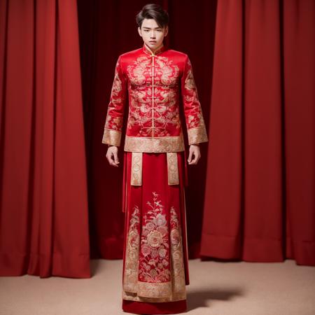 chinese wedding dress_man_male_男中式婚服@spz - wedding | Stable 
