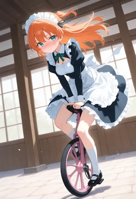 unicycle / 一輪車