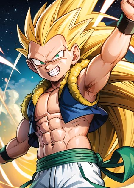 super saiyan 3 gotenks wallpaper