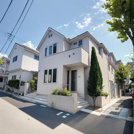 best quality, ultra-detailed, illustration,
jyutaku, japan, scenery, outdoors, sky, tree, cloud, day, building, road, street, blue sky, window, lamppost, power lines, utility pole, house, city, sunlight, door, realistic, photo background, photo (medium)
<lora:JAPAN_SCENERY_HOUSE_SD15_V1:1>