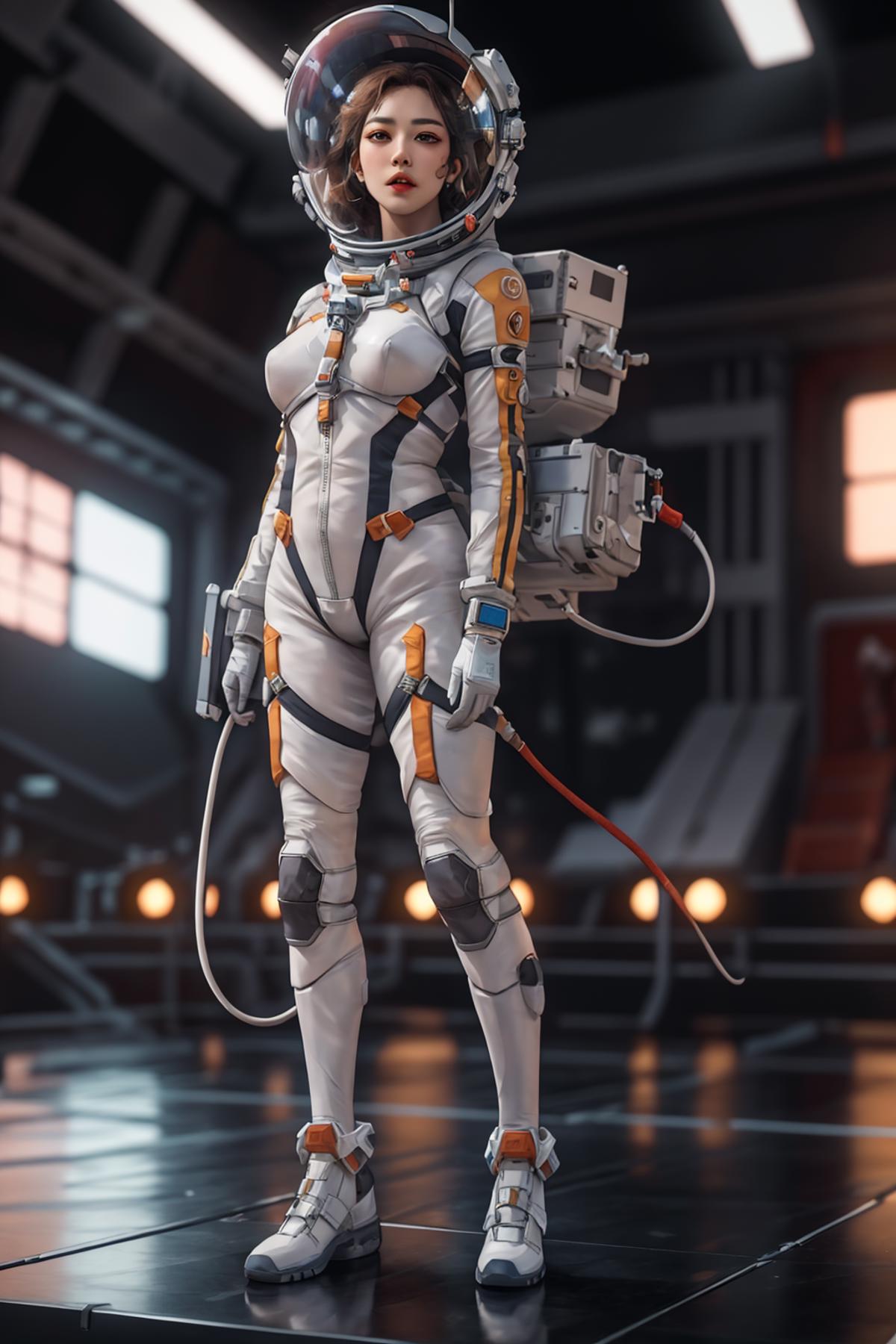 Aerospace suit 宇航服 Style image by affa1988