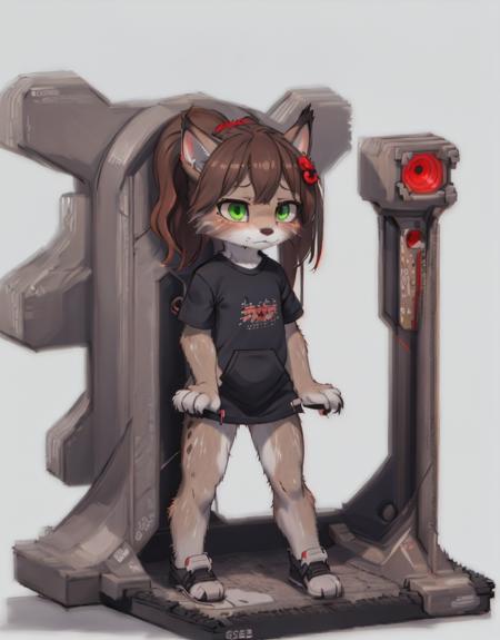 chm , 1 girl in the machine , fullbody