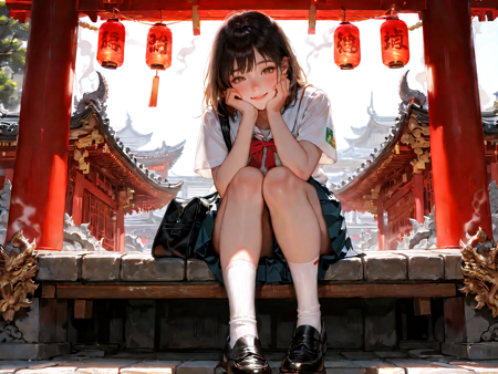 [D.pys] 台灣寺廟/台灣廟宇建築 Taiwanese temple building IllustriousXL