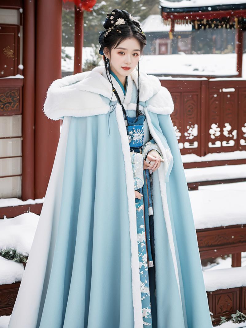 Winter Hanfu - Clothing LoRA image by a0921577576221