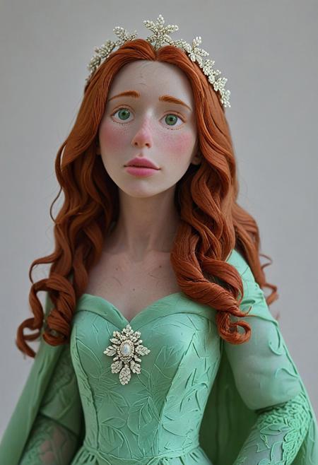 novuschroma51 style, Realism_Quality_2xx_By_Stable_Yogi, (masterpiece), (illustration), (castle), (pale skin), (grace lady), jewelry-tiara, //ruby_deep-orange hair, long_wavy hair//, //shiny-green eyes//, nose, (shiny lip), closed mouth, (huge breasts:0.8), //gray long lace dress//, //white garter, elbow gloves, royal_cape//, looking at viewer, standing, close-up, <lora:conceptSceneryScene_v10:0.7>, add-detail-xl, <lora:add_detail:1>, coralbugXL, <lora:coralbugXL:1.4>, deepdarkocean,  censored, puffy sleeves, closed dress, beautiful high-neck top, fully dressed, <lora:NadineXL:1>, <lora:AzaleaXL2:1>, AzaleaXL2, NadineXL, bandit, fluorite mineral, flu0rite, iridiscent.