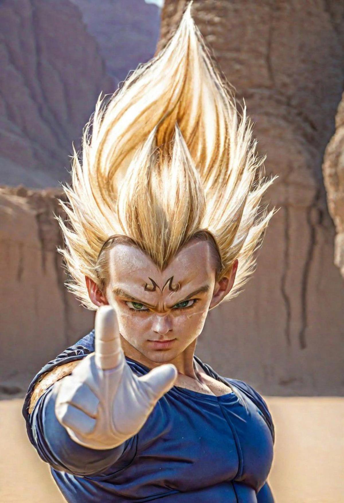 Majin Vegeta XL image by DragonChino