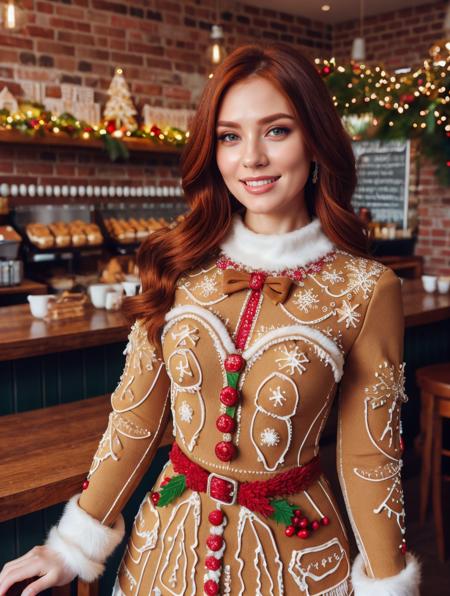 gingerbreadfashion made of gingerbread