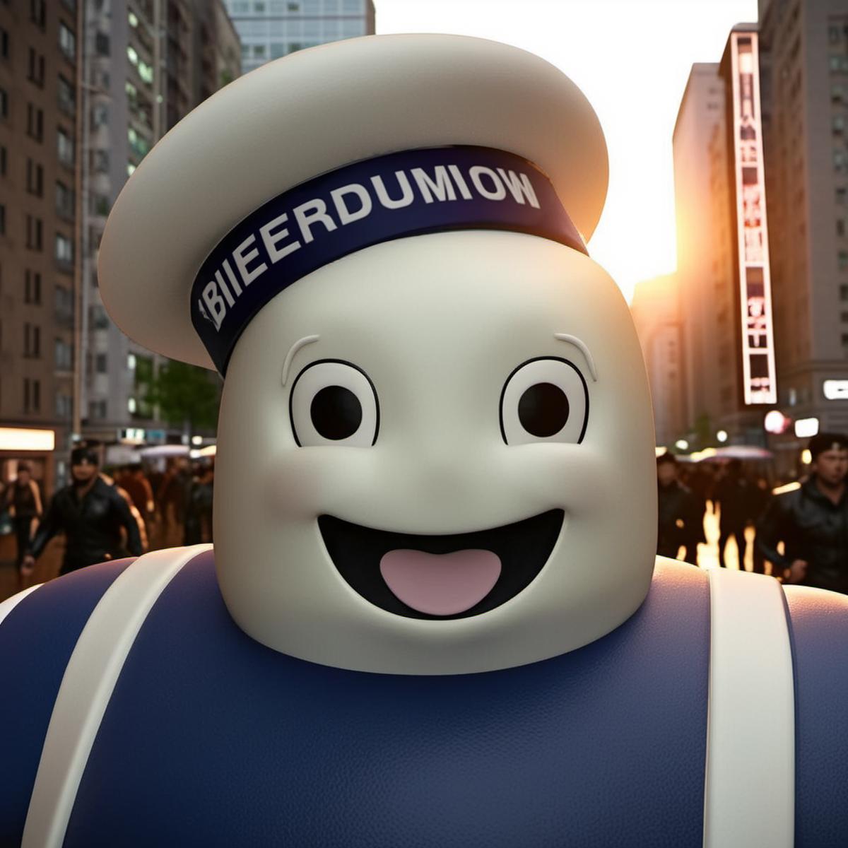 The Stay-Puft Marshmallow Man - Ghostbusters - SDXL image by PhotobAIt