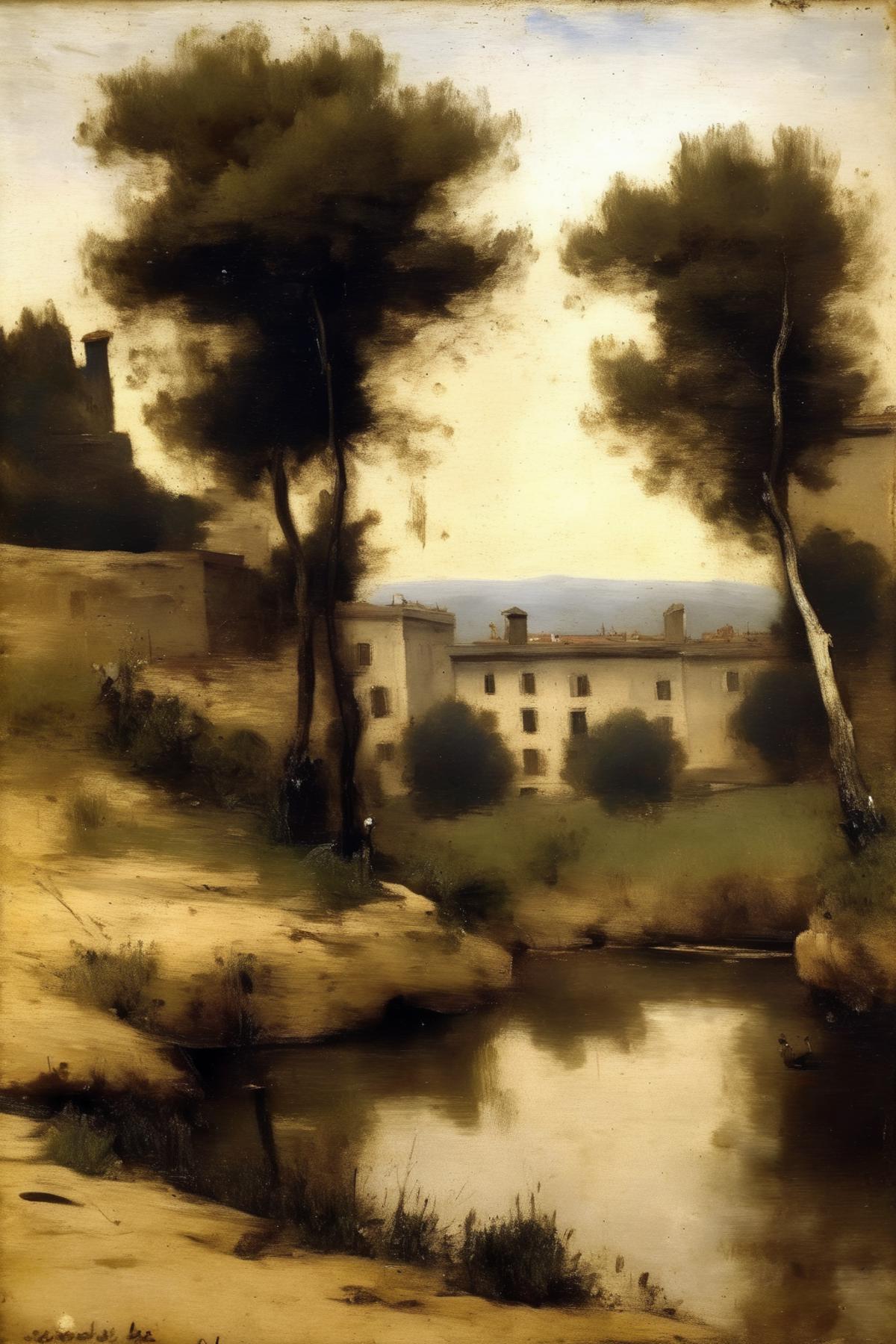 Jean-Baptiste-Camille Corot Style image by Kappa_Neuro