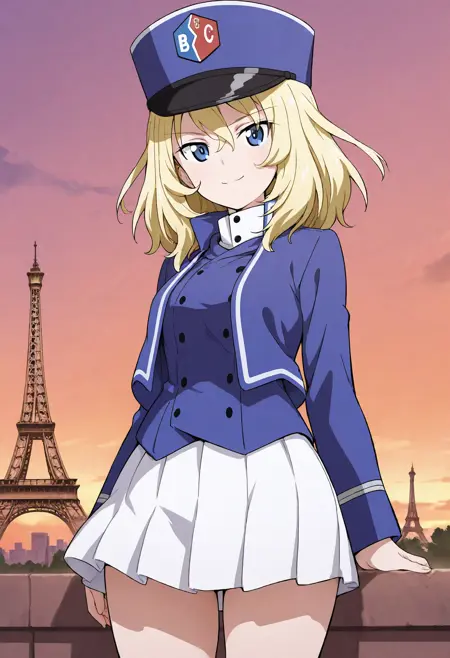 [Illustrious-XL] 押田／Oshida／ガールズ&パンツァ／GIRLS und PANZER／少女與戰車