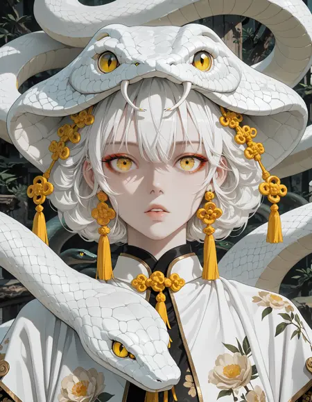 A lot of snakes | Style LoRa