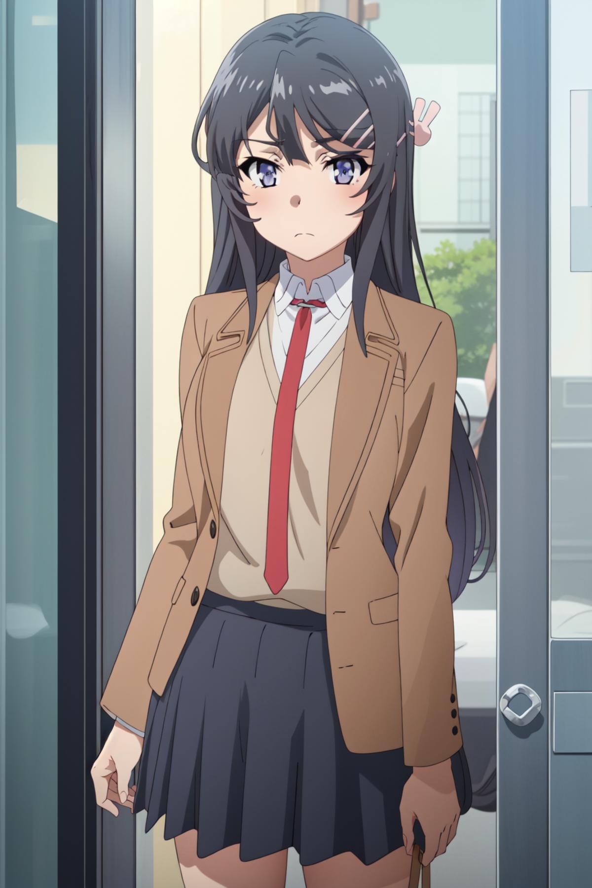 Mai Sakurajima / 桜島 麻衣 ( Rascal Does Not Dream of Bunny Girl Senpai /  青春ブタ野郎はバニーガール先輩の夢を見ない / Seishun Buta Yarou wa Bunny Girl Senpai no Yume wo  Minai ) Anime Design -