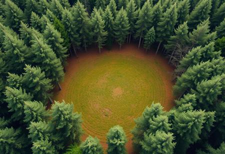 square round forest