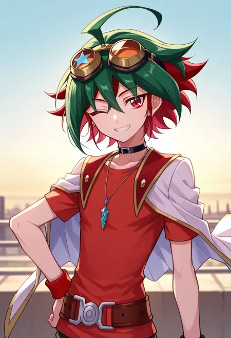 Yuya Sakaki - Yu-Gi-Oh! Arc-V - Pony + Illustrious