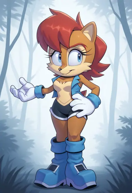 Sally Acorn - Sonic Archie Comics