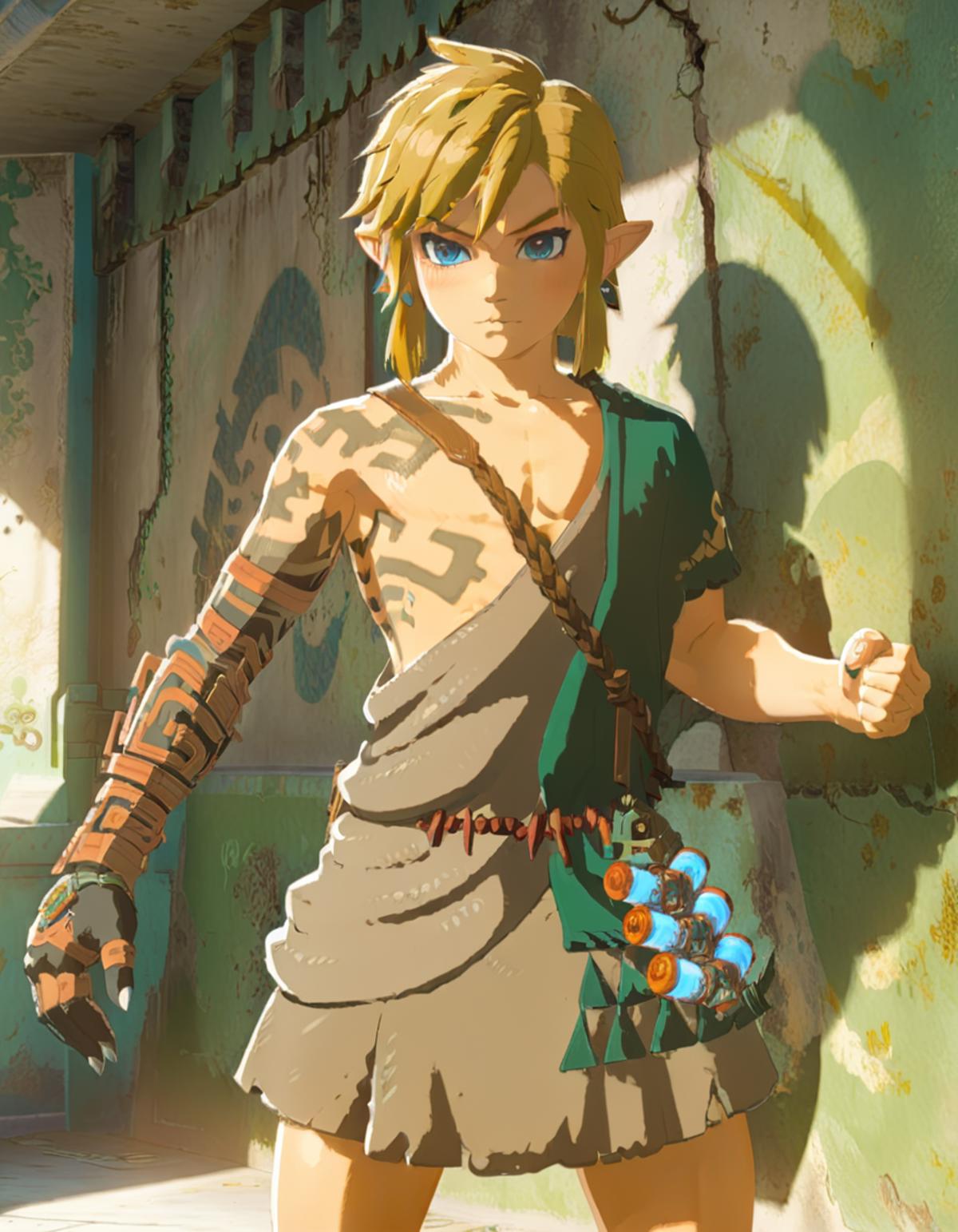 Link from Tears of the Kingdom image by aLab