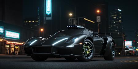 cinematic film still breathtaking (Futuristic Black-Batmobile),side view,intricate details, armored car,missile launcher,oversized tires
Arkham city streets,
bright neon lights,
multicolored lights.
vivid colors, vivid contrast, bold colors, 
white paved road . award-winning, professional, highly detailed . shallow depth of field, vignette, highly detailed, high budget, bokeh, cinemascope, moody, epic, gorgeous, film grain, grainy