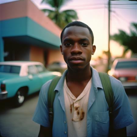 photograph, Kodak Ektar 100, Short exposure, Ambient lighting, Canon EF, Cruel Geeky Haitian Male Imm, Fujifilm XT3, Canon R5, Fujicolor Fujichrome Velvia 100, Sci-Fi
