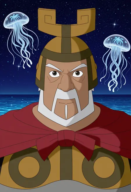 Wen Zhong from The Legend of Nezha