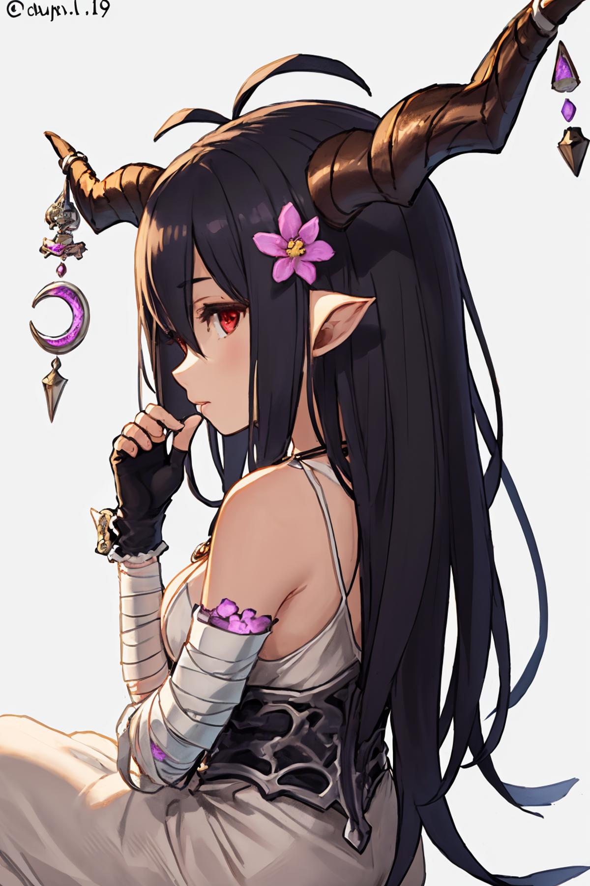 Danua ダヌア (3 outfits) || Granblue Fantasy (グランブルーファンタジー) image by Shippy