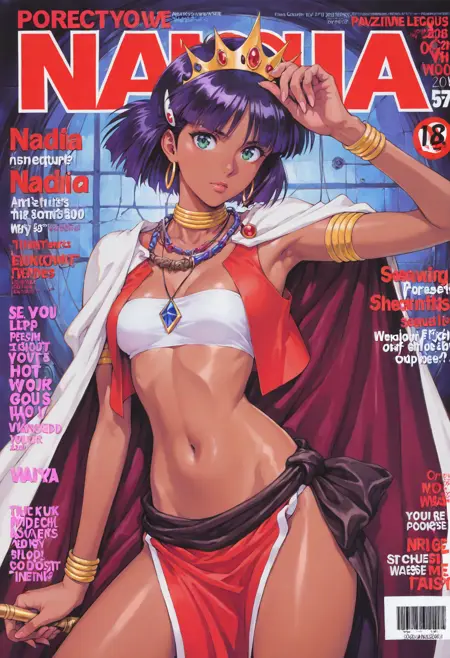 Nadia La Arwall (ナディア・ラ・アルウォール)- ふしぎの海のナディア