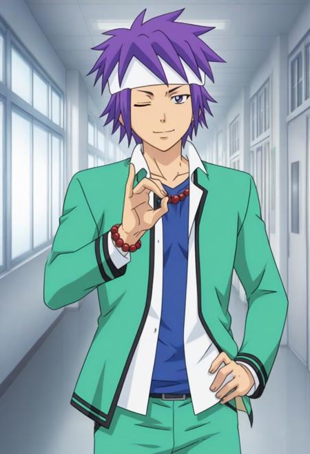 Reita Toritsuka from Saiki K. V2 Illustrious