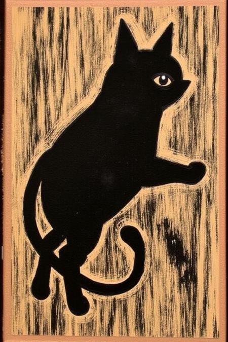 ART BRUT CAT neko
