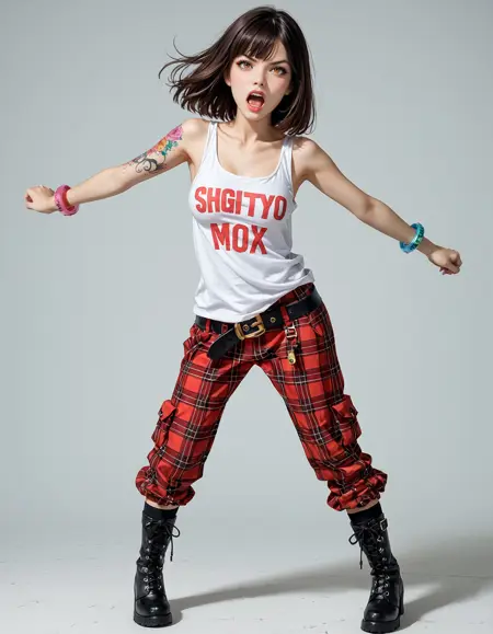 Adorable Tokyo goth fashion