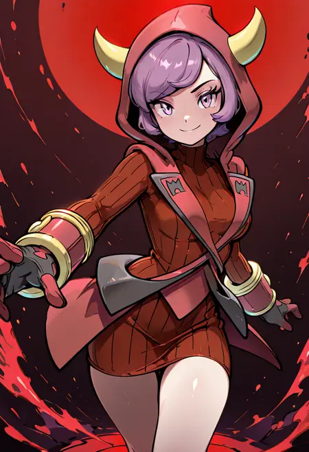 Courtney: Magma Admin | カガリ (Pokemon) [Illustrious & Pony & SD1.5]