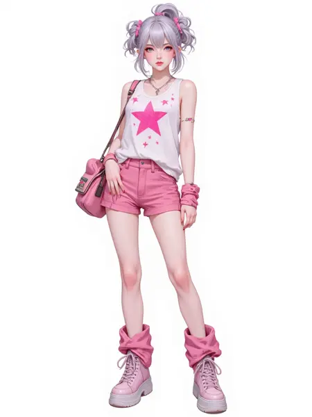 Exquisite character illustration