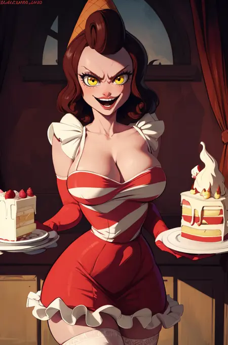 Baroness Von Bon Bon - Cuphead (NF)