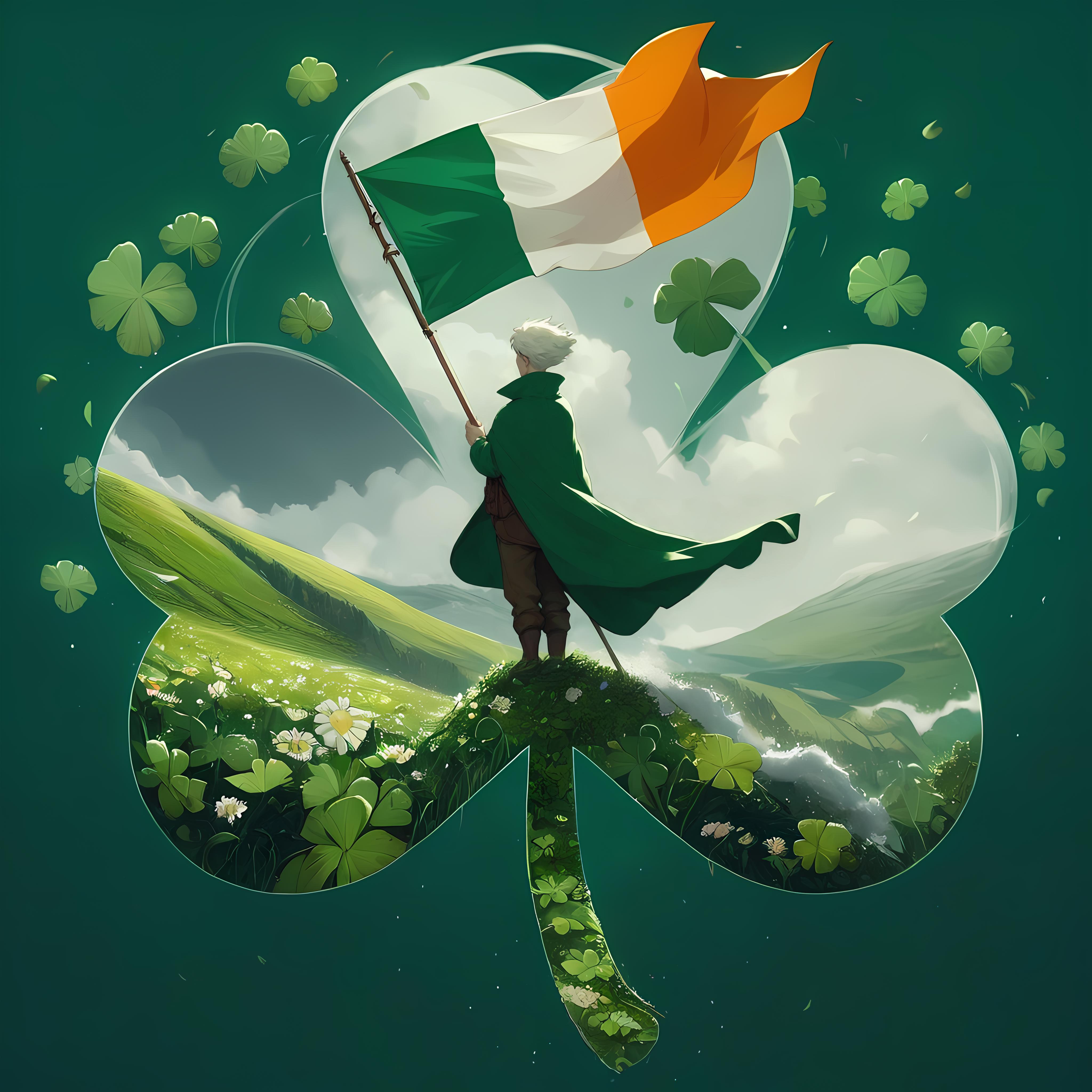 score_9, score_8_up, score_7_up, score_6_up, Saint Patrick in Ghibli style, green outfit <lora:Flag%20of%20Irland%20in%20G...