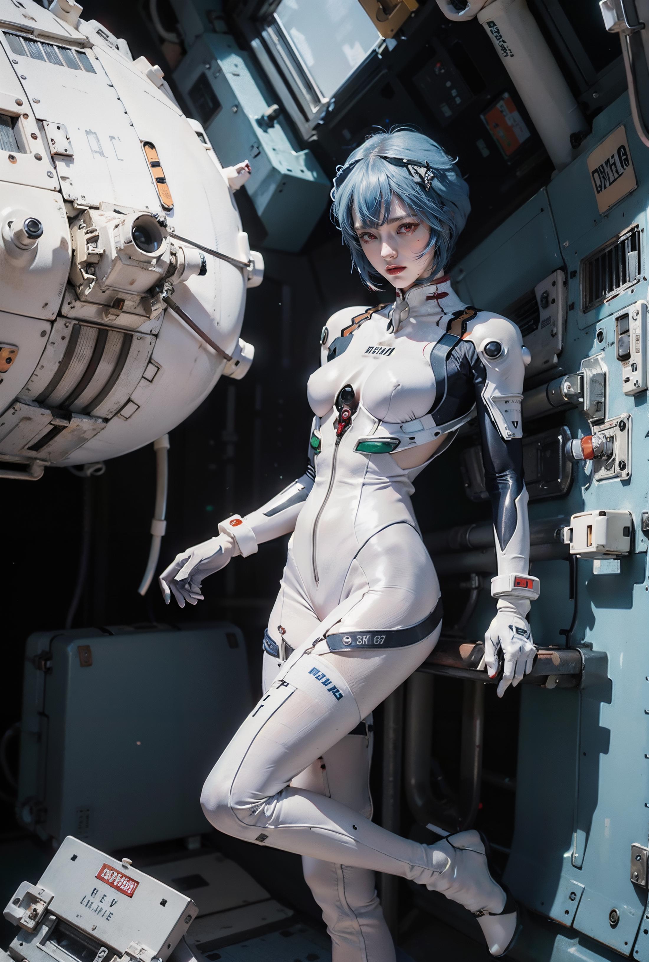 Rei Ayanami (Evangelion) LoRA image by nickychung64
