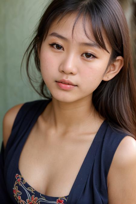 (Thailand girl:1.2), photograph of a 28 year old beautiful girl, beautiful face, perfect face, (detailed eyes), pale skin, blush, innocent, Porta 160 color, sharp focus on subject, shot by Don McCullin,  (wearing traditional clothes:1.4), (nip slip:1.2), (asian:1.2), (sharp nose:1.1), (skinny girl:1.4), (petite:1.1), (thailand:1.1)