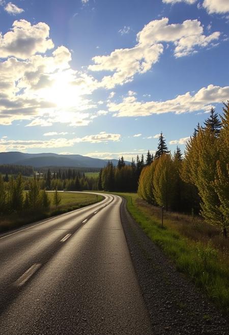 Country roads take me home to the place I belong