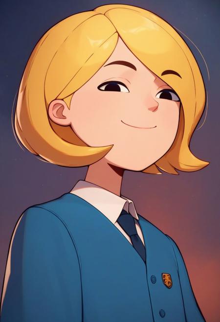 Harriet Blonde short hair