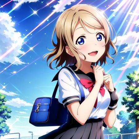 1girl, solo,(best quality),(masterpiece:1.1),(school uniform:1.4),dress, looking_at_viewer, neck_ribbon, studio background, cute, clear facial skin,