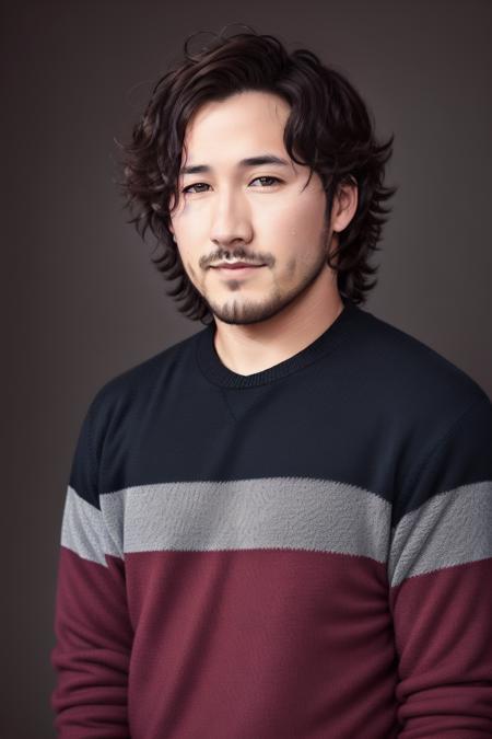 close up photograph of Markiplier, handsome, photo realistic, photo shoot, detailed, dynamic pose, dynamic lighting, <lora:Markiplier:.45>, sweater, medium length wavy black hair, photo realistic, photo shoot, dynamic pose, dynamic lighting, high detail, ((bokeh)), (((colorful lighting))), ((eyes wide open))