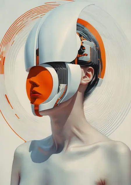 Futurist Portrait