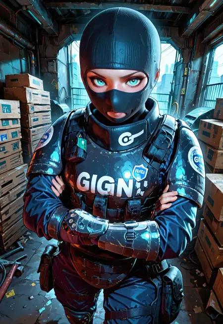 Twitch (Rainbow Six Siege) Illustrious