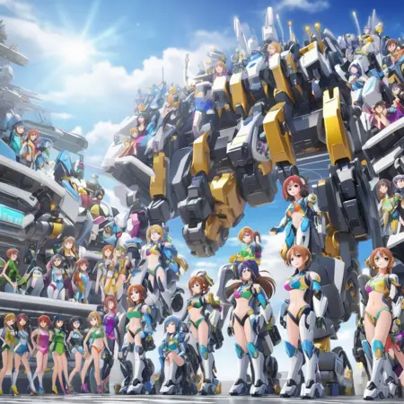 FemaleCombinedSuperRobots_XL