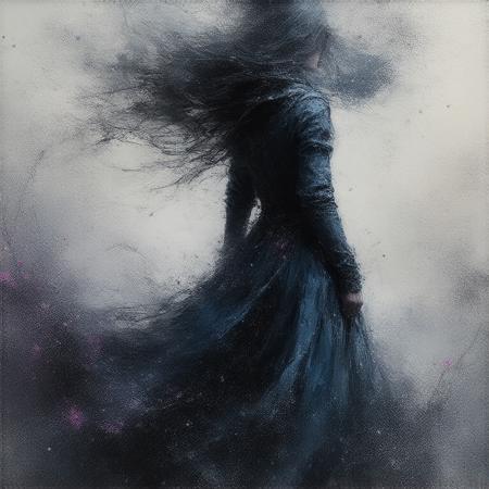 masterpiece, raw photo, high quality, photorealistic, extremely detailed, an women, Clothing Industrial Gothic, By Eric Lacombe, Pale Dogwood glacial Harbor Blue, smoked eye shadow, Harvest season landscape, Harvest season flowers, bokeh snowflakes, volumetric particle dust, powdered paint pigment, vivid Pink Yarrow, misty aether houte - Clothing Industrial Gothic clothing, etherial lighting, backlighting, in the style of , professional ominous concept art, by artgerm and greg rutkowski, an intricate, elegant, highly detailed digital painting, concept art, smooth, sharp focus, illustration, in the style of simon stalenhag, wayne barlowe, and igor kieryluk.8k, 16k, uhd, sharp lines, (lots of details:1.2), extremely detailed, absurdres, intricate detailed, cinematic scene, best quality, high detailed, ultra sharp, photorealistic, award winning,