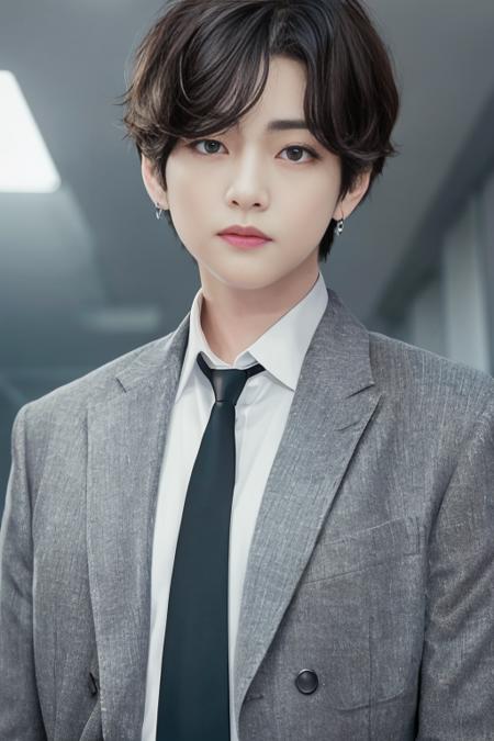 (best quality), (masterpiece), (high resolution), (intricate details), (photorealistic), (cinematic light) <lora:kboys:0.8>
solo, necktie, earrings, jewelry, shirt, black background, short hair, blonde hair, looking at viewer, collared shirt, white shirt, realistic, blue necktie, simple background, upper body, red lips, closed mouth
short hair, parted lips, shirt, white shirt, black hair, realistic, upper body, jacket, portrait, lips, looking away, brown hair, black eyes
male focus,  looking at viewer, mole, formal, simple background, lips, suit, black eyes, freckles, grey background, portrait, short hair
looking at viewer, lips, short sleeves, short hair, black eyes, closed mouth, black hair, hand on own head, upper body, bangs