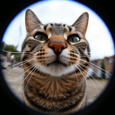 style of cat fisheye