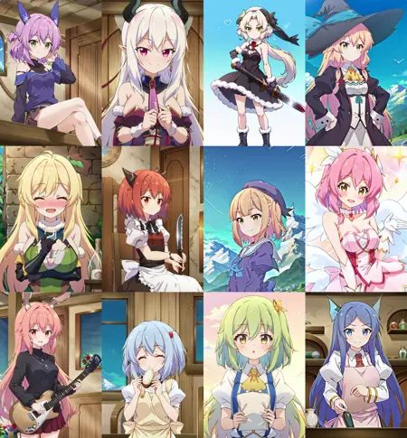 I've Been Killing Slimes For 300 Years And Maxed Out My Level - Characterpack - SD1.5