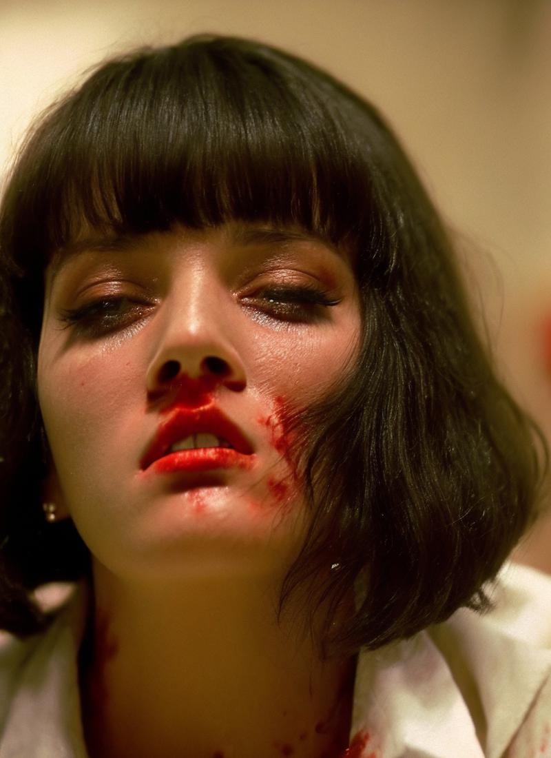 Mia Wallace by Uma Thurman (Pulp Fiction 1994 by Quentin Tarantino) image by BigBoy228