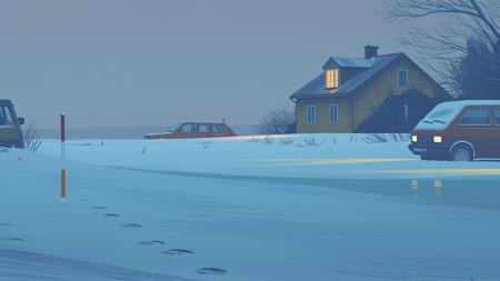 Simon Stålenhag style [Z-Image Turbo] v1.0