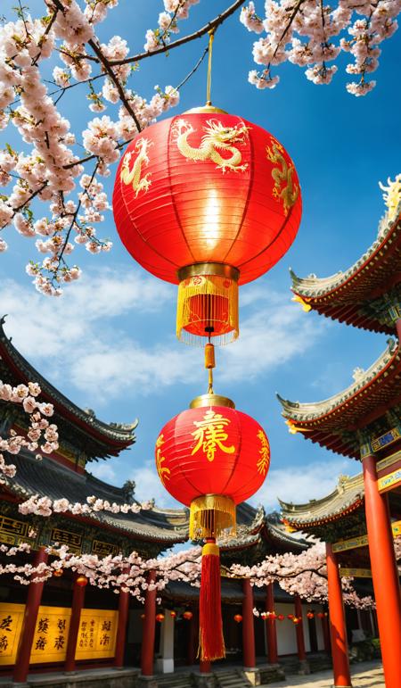 year, new, chinese, 2024, lunar, background, dragon, lantern, cny, happy, japan, celebration, taiwan, korean, red, spring, sky, tet, traditional, cherry, blossom, fortune, asia, asian, china, culture, banner, gold, tree, party, new year, fireworks, chinese new year, holiday, japanese, festival, lamp, season, wealth, sakura, zodiac, golden, mid autumn festival, prosperity, blooming, celebrate, chinese new year 2024, festive, gong xi fa cai, midautumn, breathtaking photograph, dramatic light, award-winning, professional, highly detailed . 35mm photograph, film, bokeh, professional, 4k ,minimalistic, daylight, warm atmosphere, cinematic look, <lora:add-detail-xl:1>, <lora:SDXLHighDetail:0.2>, <lora:detailed_notrigger:0.2>, <lora:sdxl_photorealistic_slider_v1:0.2>, <lora:xl_more_art-full_v1:0.6>, <lora:melissa-stemmer:0.6>