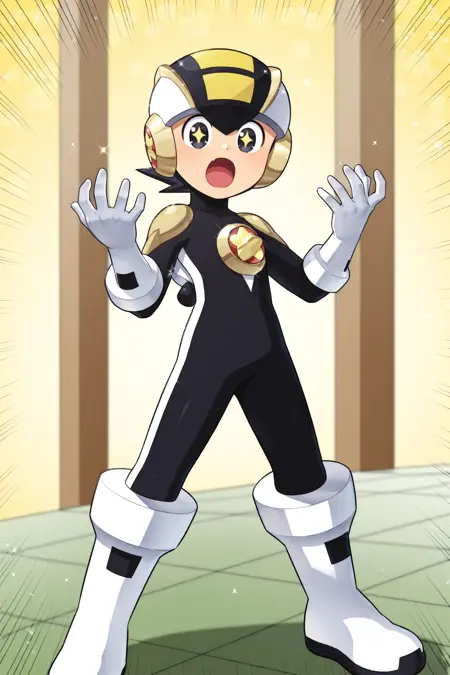 Megaman (Hanayashiki) - MegaManNTWarrior  - (Illustrious) [Commission]